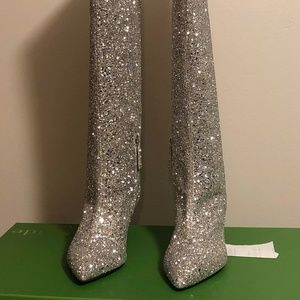 Kate Spade Olina Glitter Boots